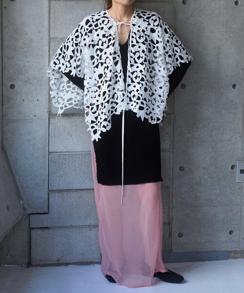 SHENERY（シーナリー） スカーフ バンダナ 「Pasterip」 lace multi