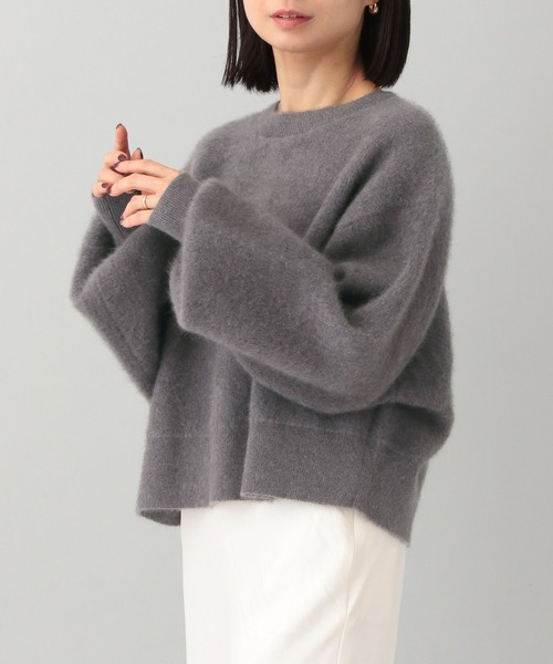 「A part by」 ニットカーディガン FREE チャコールグレー レディース_画像8