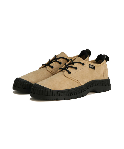 「PUMA」 ローカットスニーカー 25.0cm ブラック レディース_画像2