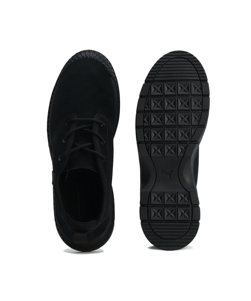 「PUMA」 ローカットスニーカー 25.0cm ブラック レディース_画像9