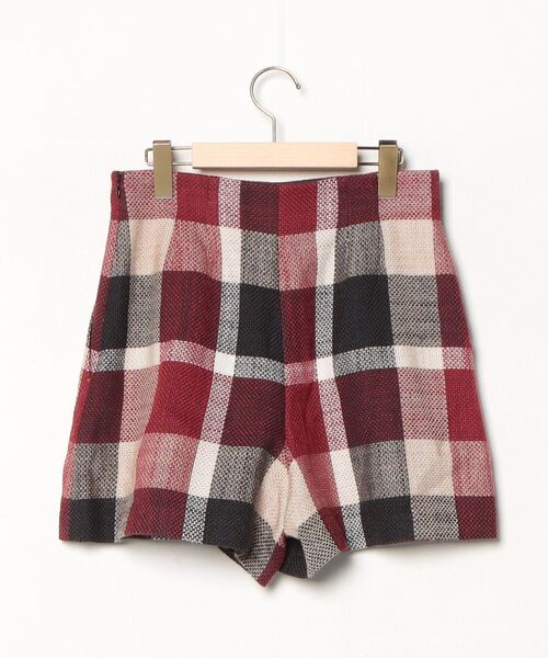 「BLUE LABEL CRESTBRIDGE」 キュロット 38 レッド レディース_画像2