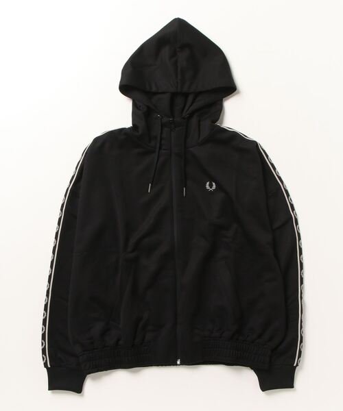 FRED PERRY（フレッドペリー） ジャージブルゾン 10 ブラック