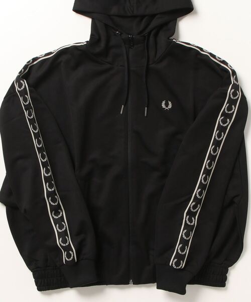 FRED PERRY（フレッドペリー） ジャージブルゾン 10 ブラック