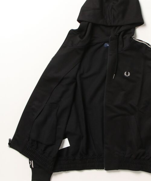 FRED PERRY（フレッドペリー） ジャージブルゾン 10 ブラック
