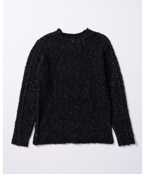 セーター ニット fancy yarn crew-neck knit メンズの画像