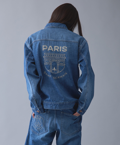 デニムジャケット gジャン 「Paris Saint-Germain / パリ・サン