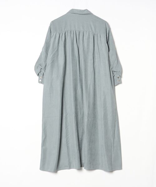「OLIVE des OLIVE」 シャツワンピース M グリーン レディース_画像2