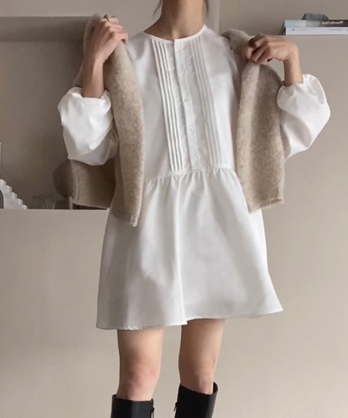 「FILLOU」 長袖ブラウス MEDIUM ブラック レディース_画像9