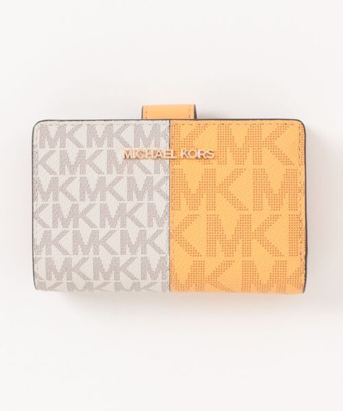 MICHAEL KORS（マイケルコース） 財布 JET SET TRAVEL ツートーン ビル