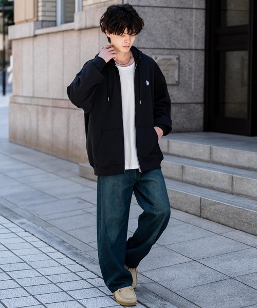 U.S. POLO ASSN.（ユーエスポロアッスン） ジップアップパーカー M