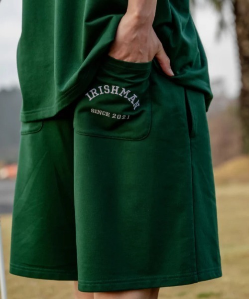 IRISHMAN（アイリッシュマン） ハーフパンツ ワイドパンツ パンツ