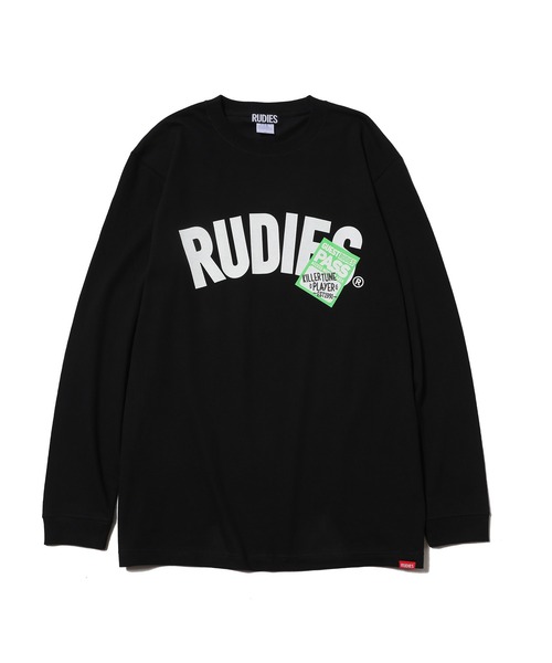 「RUDIE'S」 長袖Tシャツ L ホワイト メンズ_画像7