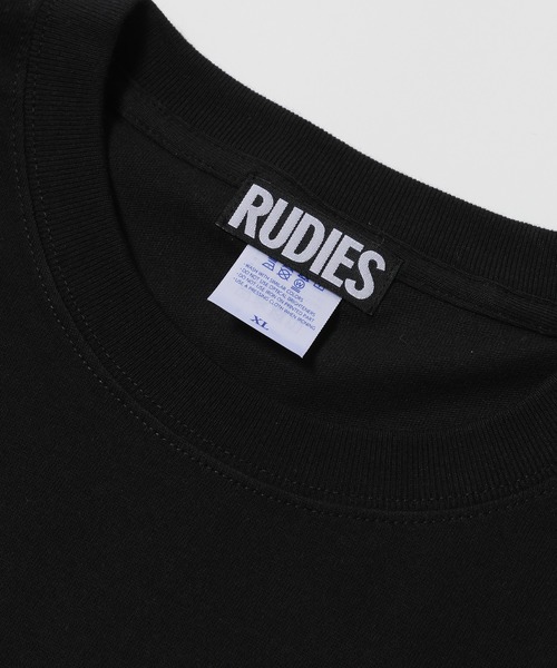 「RUDIE'S」 長袖Tシャツ L ホワイト メンズ_画像9