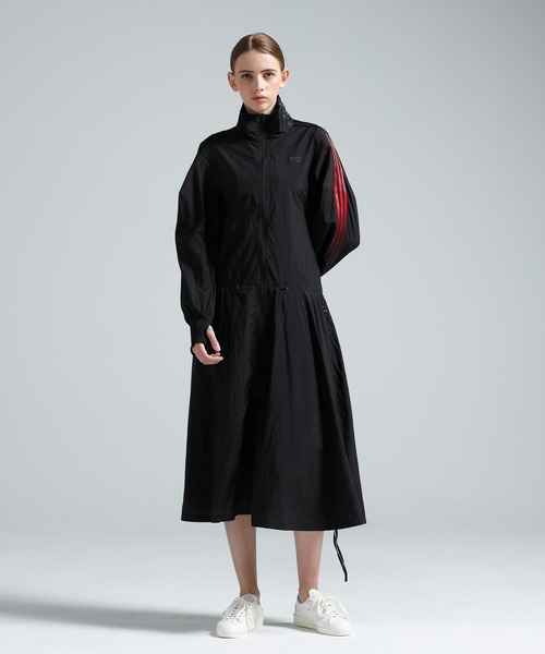 Y-3 ワンピース GRADIENT 3 STRIPES NYLON TRACK DRESS : ZOZOTOWN