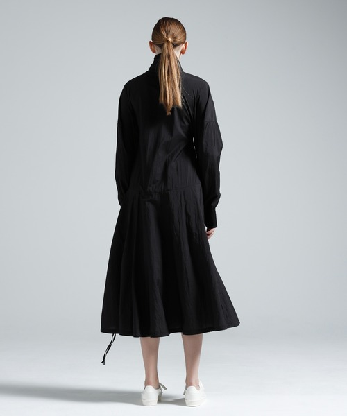 m*m様 Y-3 山本耀司　Future Craft Dress　ワンピース　黒 Y-3 ワンピース GRADIENT 3 STRIPES NYLON TRACK DRESS : ZOZOTOWN