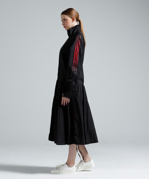 Y-3 ワンピース GRADIENT 3 STRIPES NYLON TRACK DRESS : ZOZOTOWN