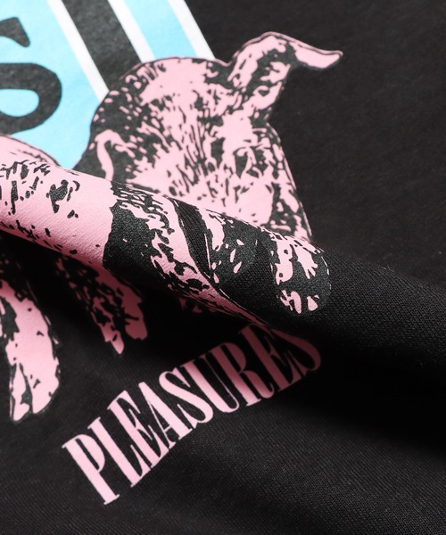 「PLEASURES」 半袖Tシャツ M ホワイト メンズ_画像4
