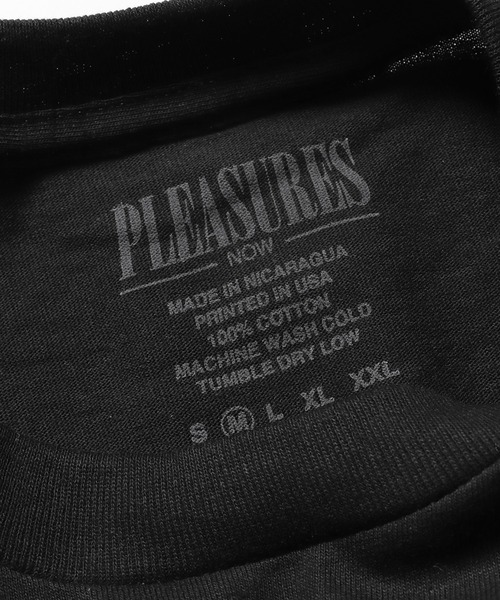 「PLEASURES」 半袖Tシャツ M ホワイト メンズ_画像5