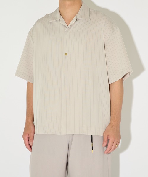 CULLNI（クルニ） シャツ 半袖 「CULLNI/クルニ」別注 Open Collar