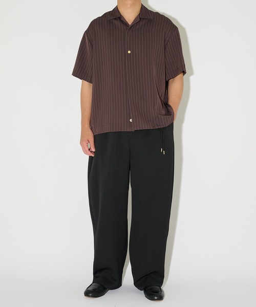 CULLNI（クルニ） シャツ 半袖 「CULLNI/クルニ」別注 Open Collar