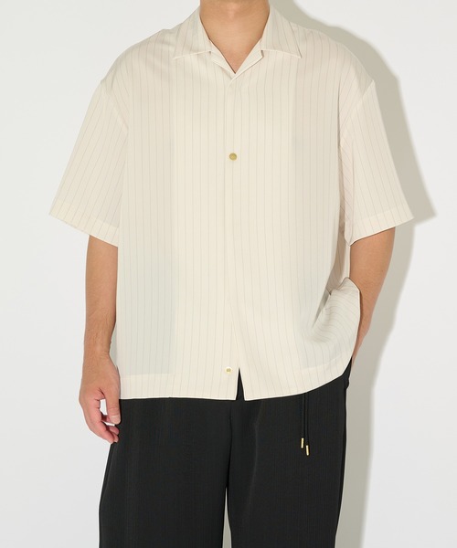 CULLNI（クルニ） シャツ 半袖 「CULLNI/クルニ」別注 Open Collar