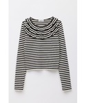 tシャツ BORDER FRILL CUT ト...の詳細画像5