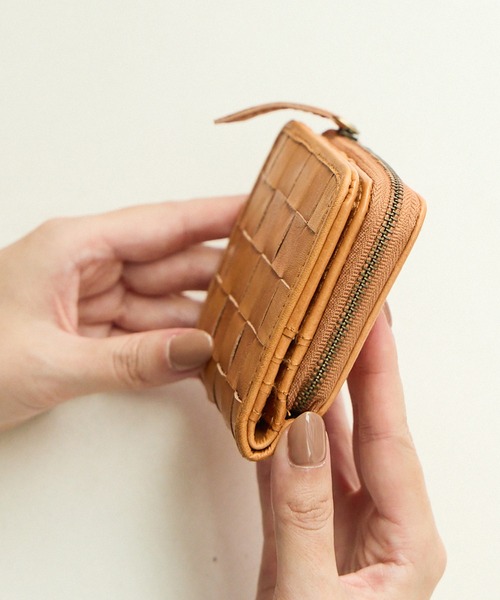 財布 zucchero ズッケロ 折財布 二つ折り ミニ財布 レディース 本革