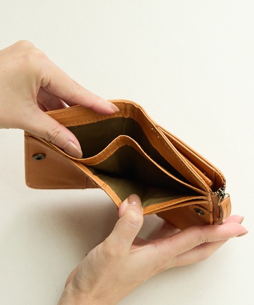 財布 zucchero ズッケロ 折財布 二つ折り ミニ財布 レディース 本革