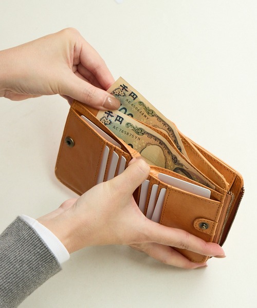 zucchero ズッケロ 折財布 二つ折り ミニ財布 レディース 本革 財布 zucchero ズッケロ 折財布 二つ折り ミニ財布 レディース 本革