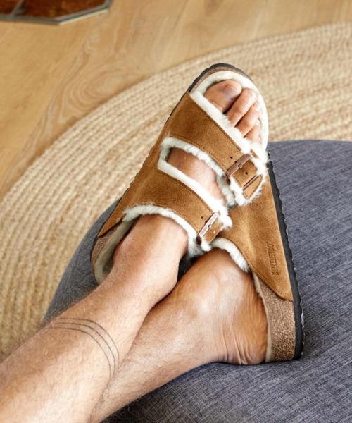 BIRKENSTOCK ARIZONA SHEARLING モカ 28cm Birkenstock 1028293