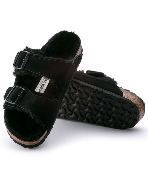 BIRKENSTOCK（ビルケンシュトック） サンダル Arizona Suede Shearling
