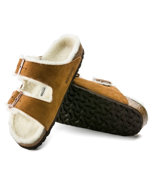 BIRKENSTOCK（ビルケンシュトック） サンダル Arizona Suede Shearling