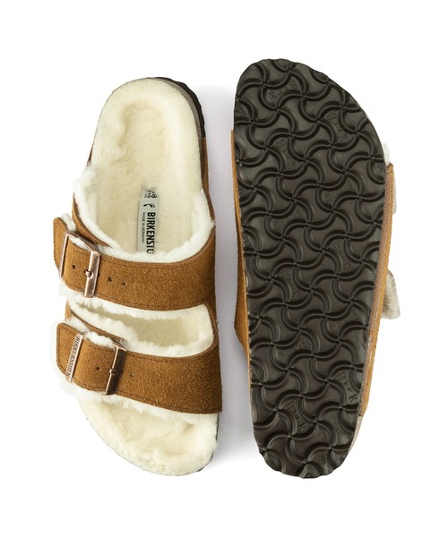 BIRKENSTOCK（ビルケンシュトック） サンダル Arizona Suede Shearling