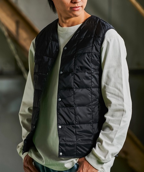 新品未使用品 DANTON 　ブラック ダウンベスト 楽天市場】【2025秋冬】 ダントン DANTON クルーネック インナー