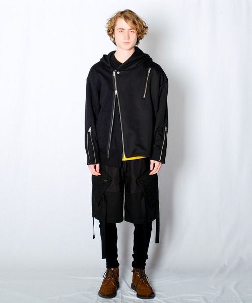 【海外限定】 Wizzard ブルゾン アウター ウィザード / ASYMMETRIC ZIP HOODIE スーツ