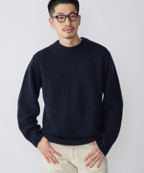 SHIPS（シップス） セーター ニット SHIPS: 5GG 2PLY ベビーキャメル