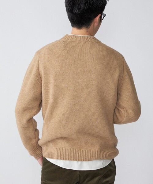 SHIPS（シップス） セーター ニット SHIPS: 5GG 2PLY ベビーキャメル