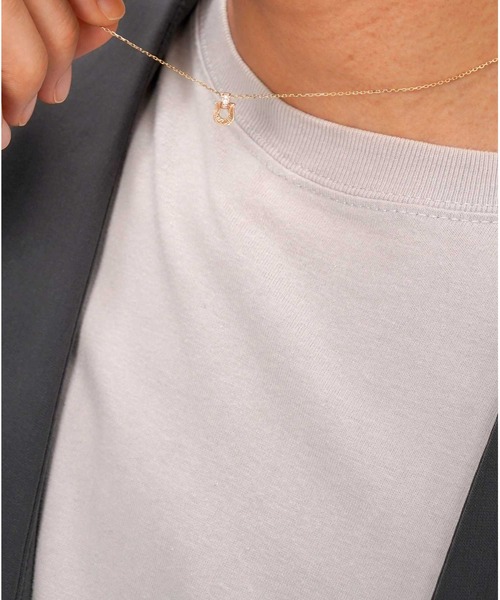 ネックレス LH Petite Modern ラックプチネックレス/K10ゴールド メンズ レディースの画像