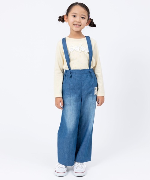 ご自宅用限定お買い得品 trois lapins kp サロペット オーバーオール 2wayサロペット(100 サロペット・オーバーオール・オールインワン