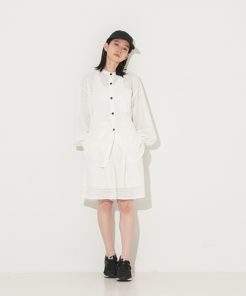 NOMINE（ノミネ） ハーフパンツ パンツ 「セットアップ対応」メッシュ