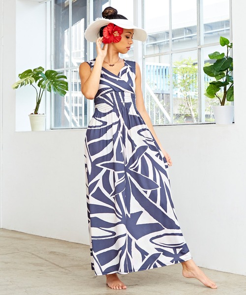 Maunaloa（ファッション） ドレス 「Maunaloa」Ocean Blue Bird