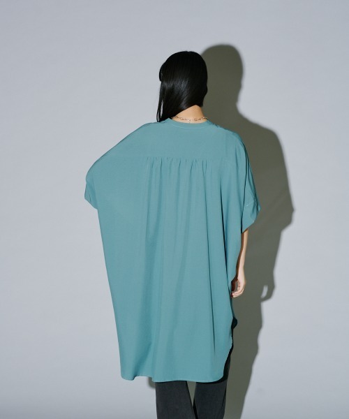 No.625781　ドレープが美しい ワンピース風Tシャツ No.625781 ドレープが美しい ワンピース風Tシャツ | セール,T