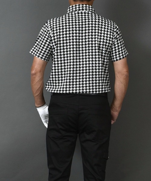 極美品 CPG GOLF 近年 ワッフル生地 通気性 半袖ゴルフポロシャツ 3L COMONGOLF（コモンゴルフ） ゴルフ ワッフル 素材 半袖 ボタンダウン