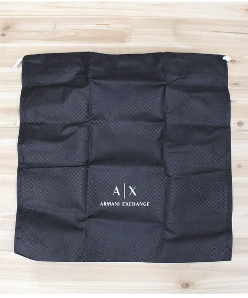 ARMANI EXCHANGE ショルダーバッグ AX オールオーバーロゴ