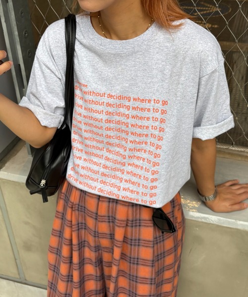 tシャツ 「UNISEX」「全12色展開」メッセージプリント半袖Tee メンズ レディース | CIAOPANIC TYPY | 11