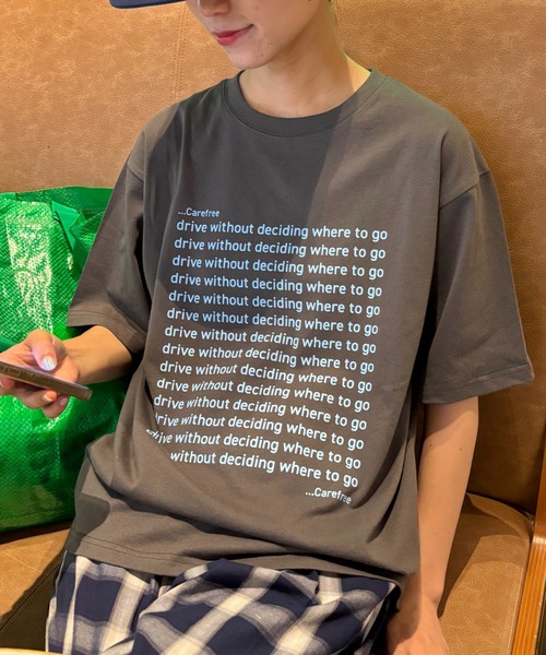 tシャツ 「UNISEX」「全12色展開」メッセージプリント半袖Tee メンズ レディース | CIAOPANIC TYPY | 25
