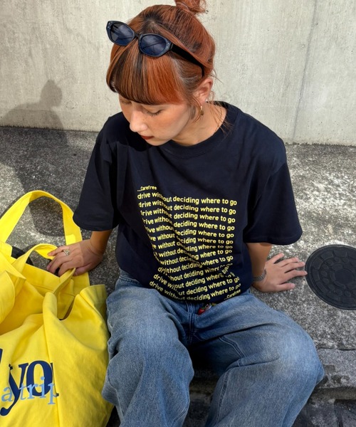 tシャツ 「UNISEX」「全12色展開」メッセージプリント半袖Tee メンズ レディース | CIAOPANIC TYPY | 16