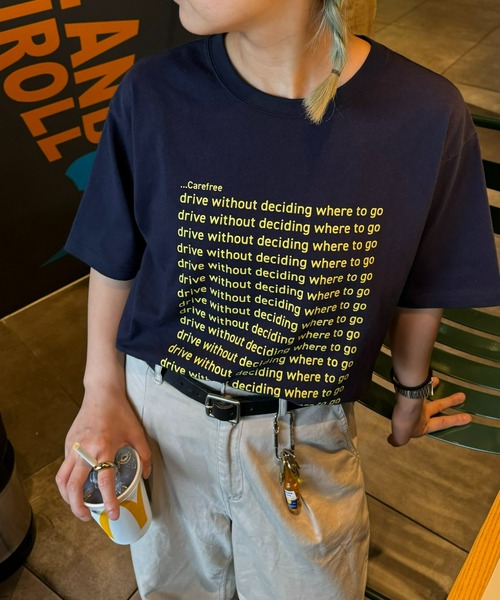 tシャツ 「UNISEX」「全12色展開」メッセージプリント半袖Tee メンズ レディース | CIAOPANIC TYPY | 18