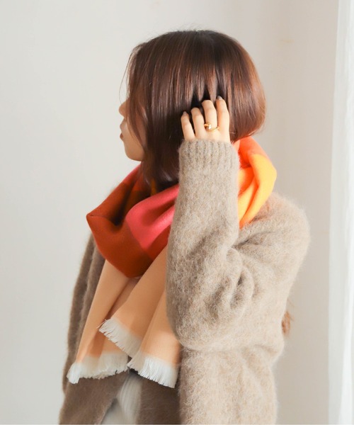 P.Cornillon（ピーコルニオン） マフラー ストール 「P.Cornillon