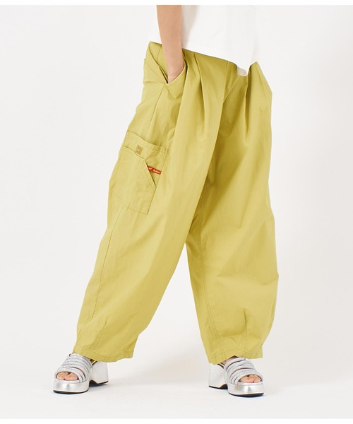 ラベンダー バルーンパンツ サイドポケット付き Dickies（ディッキーズ） パンツ コットンダンプサイドポケット